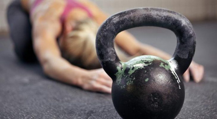 hoeveel val je af met kettlebells